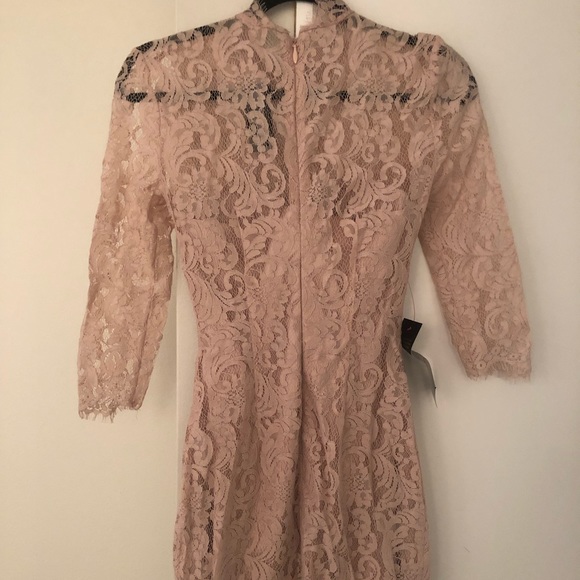 Pink lace dress from BEBE - Picture 3 of 5